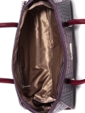 Фиолетовая сумка классическая Tosoco. Вид 5 миниатюра.