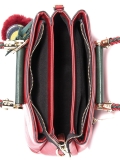 Красная сумка классическая Angelo Bianco. Вид 5 миниатюра.