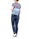 Голубой рюкзак Cromia. Вид 2 миниатюра.