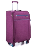 Фиолетовый чемодан Across. Вид 2 миниатюра.