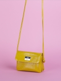 Жёлтая сумка планшет S.Lavia. Вид 6 миниатюра.