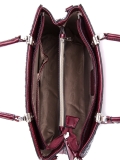 Бордовая сумка классическая Tosoco. Вид 5 миниатюра.