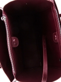 Бордовая сумка классическая S.Lavia. Вид 6 миниатюра.