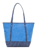 Синий шоппер S.Lavia. Вид 1 миниатюра.