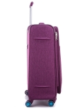 Фиолетовый чемодан Across. Вид 3 миниатюра.