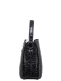 Чёрный портфель Angelo Bianco. Вид 3 миниатюра.