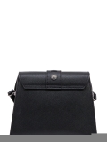 Чёрная сумка планшет Cromia. Вид 2 миниатюра.