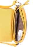 Жёлтая сумка планшет David Jones. Вид 5 миниатюра.
