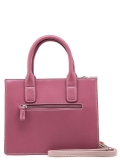 Розовая сумка классическая David Jones. Вид 4 миниатюра.