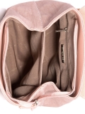 Розовый рюкзак David Jones. Вид 3 миниатюра.
