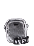 Серебряная сумка планшет Fabbiano. Вид 1 миниатюра.