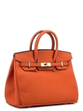 Оранжевая сумка классическая Angelo Bianco. Вид 2 миниатюра.