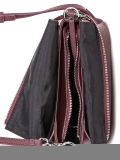 Бордовая сумка планшет Angelo Bianco. Вид 2 миниатюра.