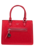 Красная сумка классическая David Jones. Вид 1 миниатюра.