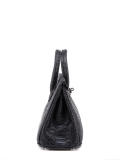 Чёрная сумка классическая Angelo Bianco. Вид 3 миниатюра.