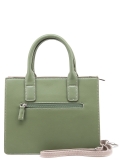 Зелёная сумка классическая David Jones. Вид 4 миниатюра.