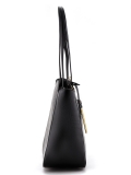 Чёрная сумка классическая Cromia. Вид 4 миниатюра.