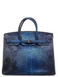 Синяя сумка классическая Angelo Bianco. Вид 1 миниатюра.