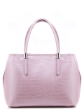 Розовая сумка классическая Domenica. Вид 1 миниатюра.