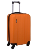 Оранжевый чемодан Мир чемоданов. Вид 2 миниатюра.