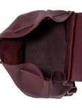 Бордовый рюкзак Tesorini. Вид 5 миниатюра.