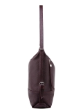 Бордовая сумка мешок S.Lavia. Вид 3 миниатюра.
