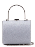 Серебряная сумка планшет Domenica. Вид 1 миниатюра.