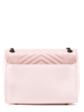 Розовая сумка планшет Domenica. Вид 4 миниатюра.