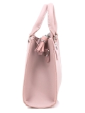 Розовая сумка классическая David Jones. Вид 3 миниатюра.