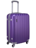 Фиолетовый чемодан Мир чемоданов. Вид 2 миниатюра.