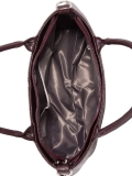 Бордовая сумка классическая S.Lavia. Вид 5 миниатюра.