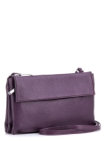 Фиолетовая сумка планшет Arcadia. Вид 2 миниатюра.