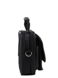 Чёрная сумка планшет S.Lavia. Вид 3 миниатюра.