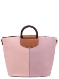 Розовая сумка классическая David Jones. Вид 1 миниатюра.
