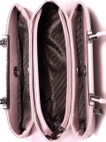 Розовая сумка классическая Richezza. Вид 5 миниатюра.