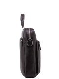 Темно-коричневая сумка планшет S.Lavia. Вид 3 миниатюра.