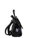 Чёрный рюкзак S.Lavia. Вид 3 миниатюра.