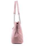 Розовая сумка классическая David Jones. Вид 3 миниатюра.