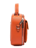 Оранжевая сумка планшет David Jones. Вид 3 миниатюра.