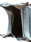 Голубая сумка мешок Arcadia. Вид 6 миниатюра.