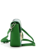 Зелёная сумка планшет Cromia. Вид 4 миниатюра.