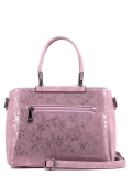 Розовая сумка классическая Richezza. Вид 4 миниатюра.