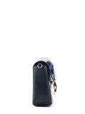 Синяя сумка планшет Cromia. Вид 4 миниатюра.