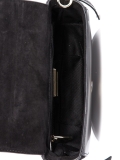 Чёрная сумка планшет Cromia. Вид 5 миниатюра.