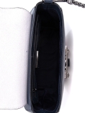 Синяя сумка планшет Cromia. Вид 5 миниатюра.