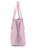 Розовая сумка классическая Domenica. Вид 3 миниатюра.
