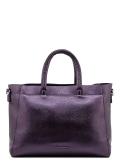 Фиолетовая сумка классическая Fabbiano. Вид 1 миниатюра.
