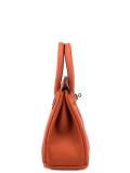 Оранжевая сумка классическая Angelo Bianco. Вид 3 миниатюра.
