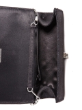 Чёрная сумка планшет Domenica. Вид 5 миниатюра.