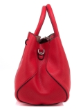 Красная сумка классическая Domenica. Вид 3 миниатюра.